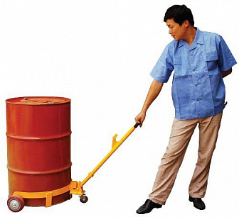 Ручная механическая тележка для подъема и перемещения бочек DC500