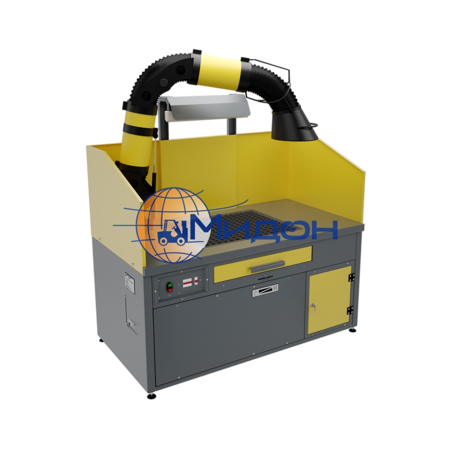 Стол сварщика СС-1200 с вытяжным устройством