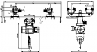 Кран-балка однобалочная электрическая подвесная 8