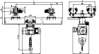 Кран-балка однобалочная электрическая подвесная 16
