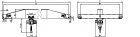 Кран-балка однобалочная электрическая опорная 5