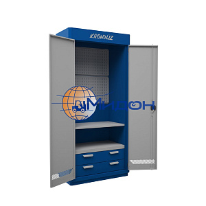Шкаф металлический для хранения инструмента KronVuz Box 1222