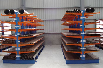 Стеллажи консольные